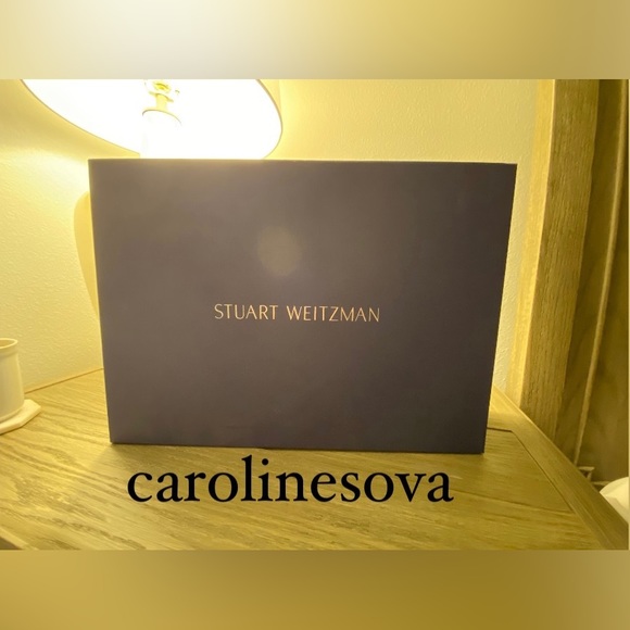 Authentic Stuart Weitzman Highland Boot Slate Suede Over the Knee Boots - Picture 8 of 8